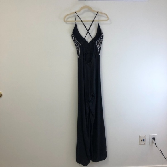 Nasty Gal Total Stud Black Jumpsuit - Picture 4 of 7